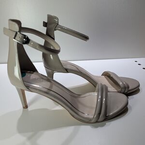 Kenneth Cole Heels Taupe Patent Size 8